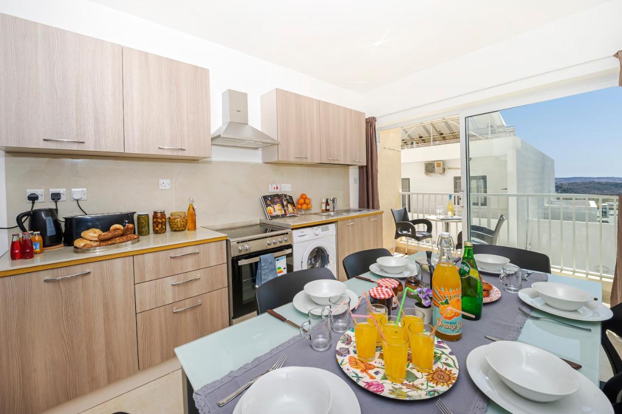 מליאהה Summer Breeze Comfort Sunny Apartments Close To The Sandy Beaches - By Getawaysmalta מראה חיצוני תמונה